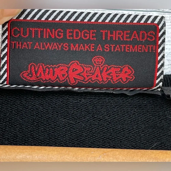 Jawbreaker Zombie Skull Black Pink Cupcake Punk Goth Soft Cardigan small - Picture 6 of 9